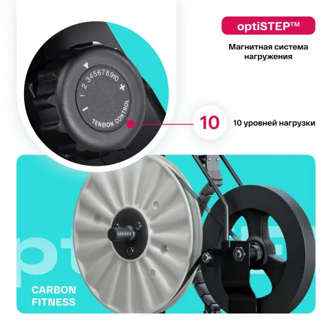 Эллиптический тренажёр Carbon Fitness E70