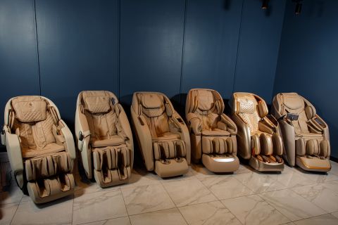 Массажное кресло Jera Orto White+Beige (Витринный экземпляр)