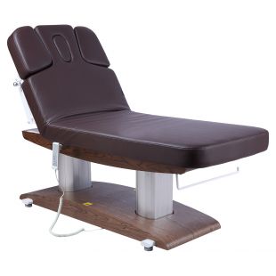 Массажный стационарный стол Mizomed MZ 2259H с подогревом (коричневый)