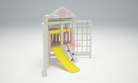 Игровой комплекс Савушка Baby 9 розовый
