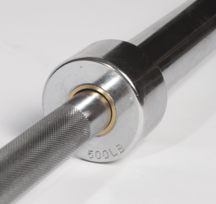 Гриф олимпийский Original Fit.Tools FT-OB-1500LBS прямой 86", до 679 кг, с упорным подшипником